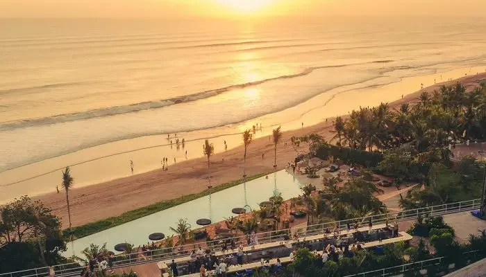 Melasti Beach, Favorite Spot to Enjoy Panoramic Sunset in Bali