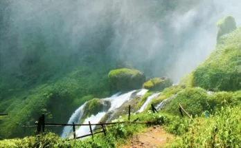 Citambur Waterfall, a magnificent waterfall with stunning natural panorama in Cianjur